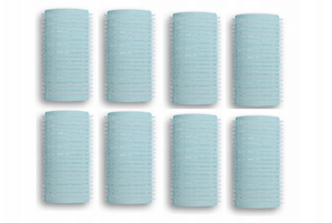 Top Choice wałki z rzepem 28 mm różowe 8 sztuk