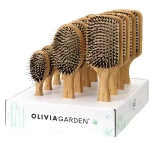 Zestaw szczotek Olivia Garden Bamboo Touch Detangle Combo 12 sztuk