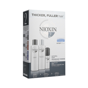 Nioxin System 2 szampon do włosów 150ml + odżywka do włosów 150ml + kuracja zagęszczająca do włosów 40ml