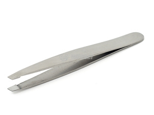 Pęseta nierdzewna skośna profesjonalna 10 cm 117A